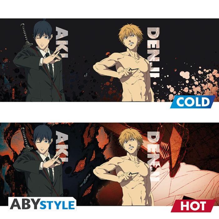 Taza Termica Abystyle Chainsaw Man Denki 2 Taza Termica Abystyle Chainsaw Man Denki 2
