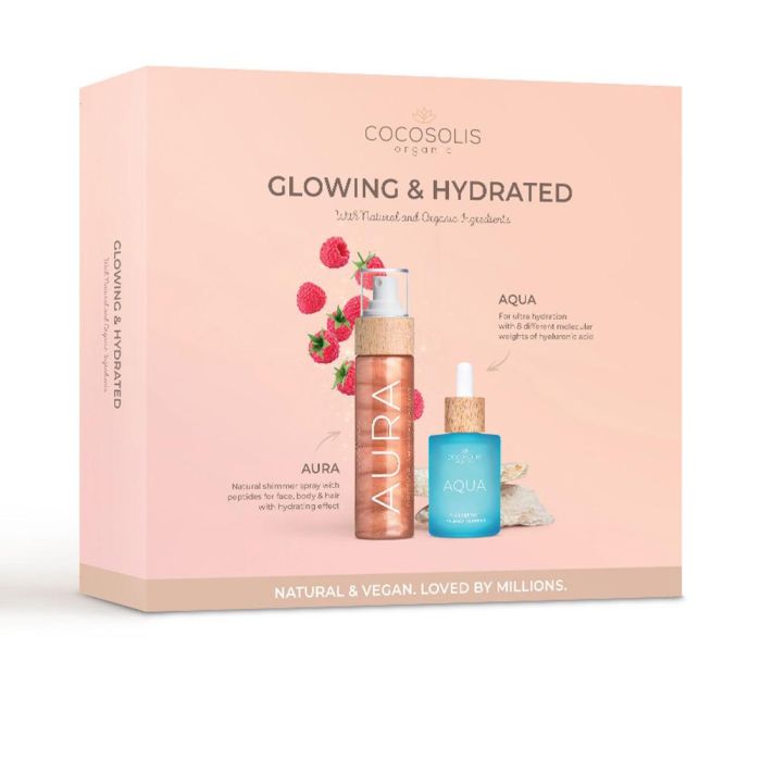 Cocosolis Glowing & Hydrated Estuche 2 Pz