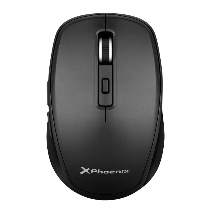 Phoenix M110 Mouse Ratón Inalámbrico Wireless Ergonómico USB | DPI Ajustable 800-1600 | Goma, Receptor Nano y Pila AA Phoenix M110 Mouse Ratón Inalámbrico Wireless Ergonómico USB | DPI Ajustable 800-1600 | Goma, Receptor Nano y Pila AA