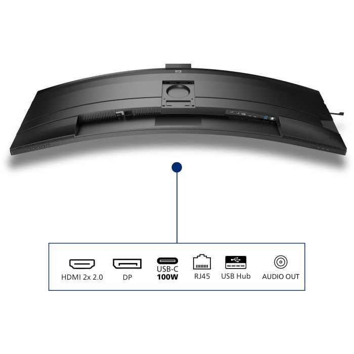 Philips 49B2U6903CH Monitor 48.8" (124.5 cm) Dual QHD 5120 x 1440 VA 32:9 Gris 8