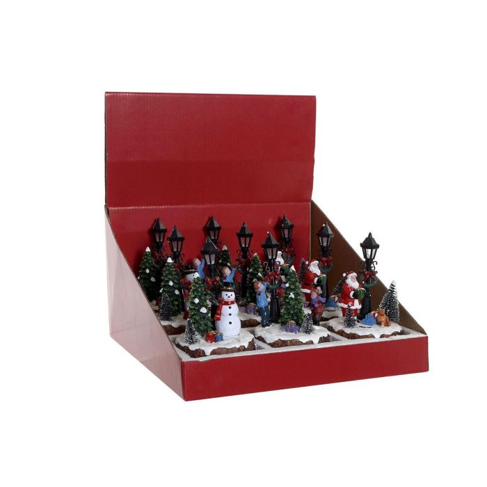 Figura Navidad Tradicional DKD Home Decor Multicolor 9 x 13 x 9 cm (2 Unidades) 1 Figura Navidad Tradicional DKD Home Decor Multicolor 9 x 13 x 9 cm (2 Unidades) 1