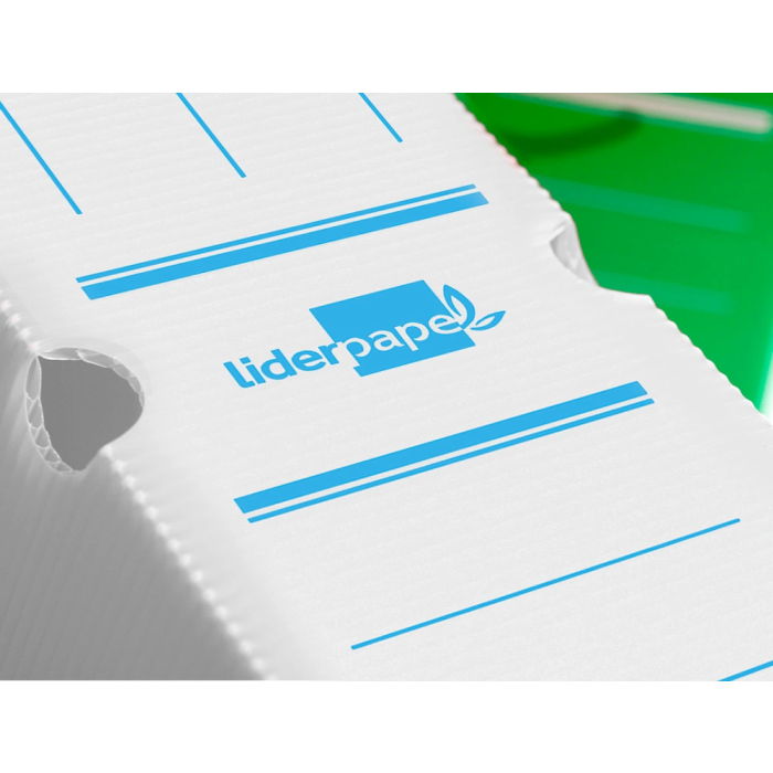 Liderpapel Caja archivo definitivo plástico blanco lomo 100 mm 360x100x260 mm 7 Liderpapel Caja archivo definitivo plástico blanco lomo 100 mm 360x100x260 mm 7