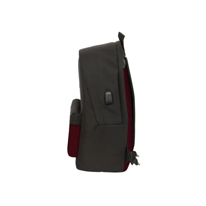 Safta Mochila Doble Vulcan para Portátil 15,6" + USB, 31x44x18 cm 2