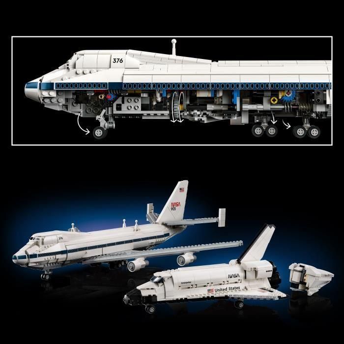 LEGO 10360 - Avión portaaviones de juguete para construir 3