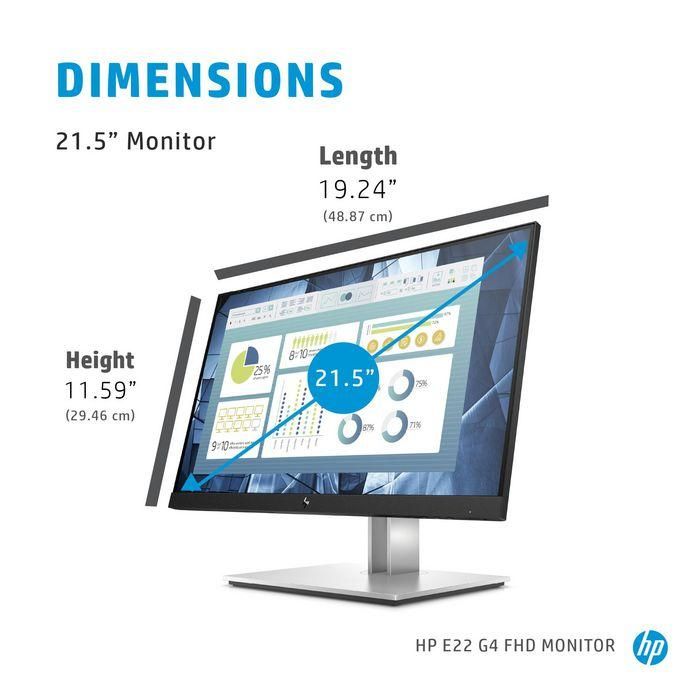 HP E22 G4 FHD Monitor 8