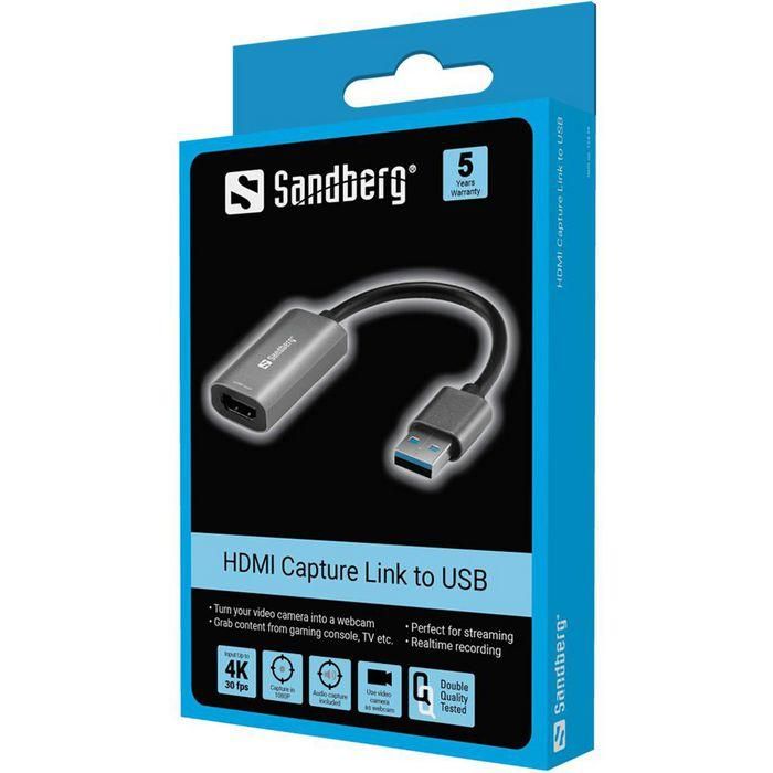 Sandberg HDMI Capture Link to USB 1