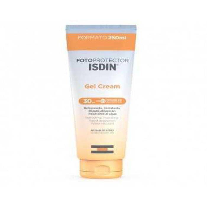 Isdin EXTREM Gel Crema Fotoprotector Corporal SPF30 250 ml - Piel Sensible, Atópica, Resistente al Agua