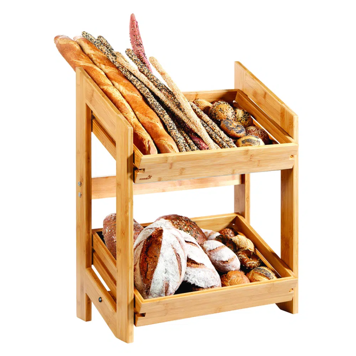 ROSSETO - BD136 - ESTANTE PARA EXPOSICIÓN Y SERVICIO - (53.6 x 34.3 x 70.5 cm)