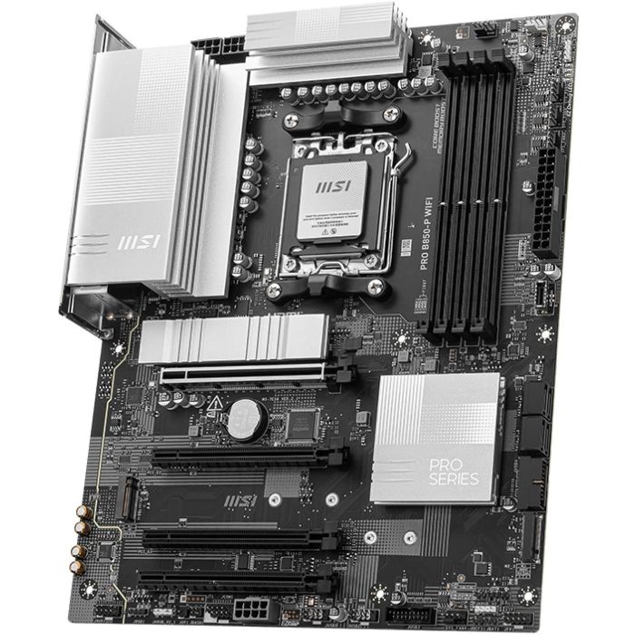 MSI PRO B850-P WiFi Placa Base AMD AM5 B850 DDR5 256GB WiFi 7 ATX - 911-7E56-008 3