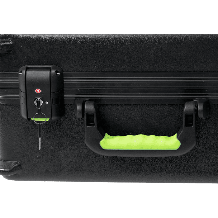 SBG Estuche de Transporte para 7 Micrófonos HF y Accesorios, Cierre TSA para Viaje 9