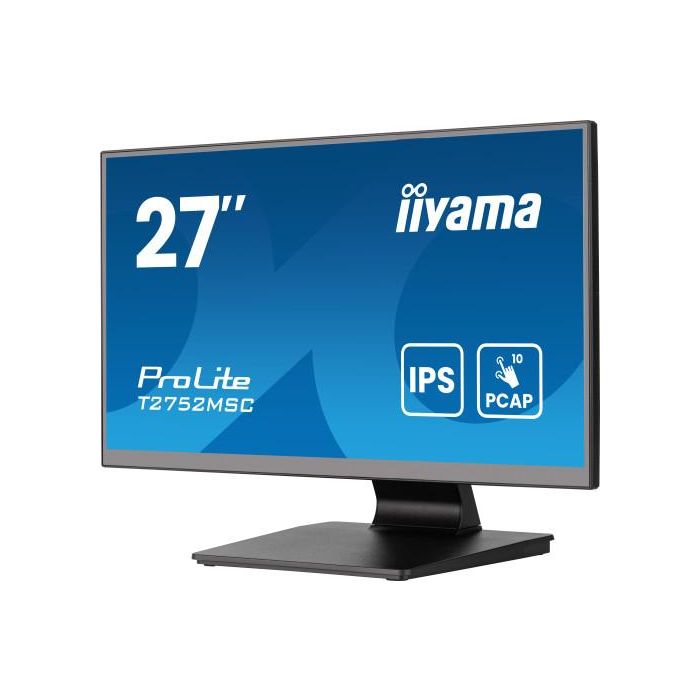 iiyama ProLite T2752MSC-B1AG pantalla para PC 68,6 cm (27") 1920 x 1080 Pixeles Full HD LED Pantalla táctil Negro 4