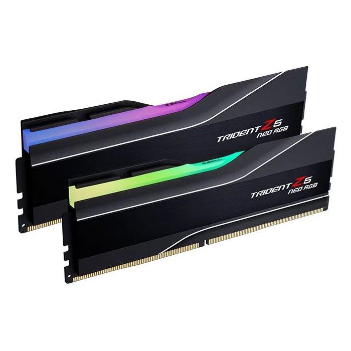 G.Skill F5-6000J4048F24GX2-TZ5NR Memoria RAM 48GB (2x24GB) DDR5 6000MHz CL40 para PC AMD EXP Trident Z5 Neo RGB