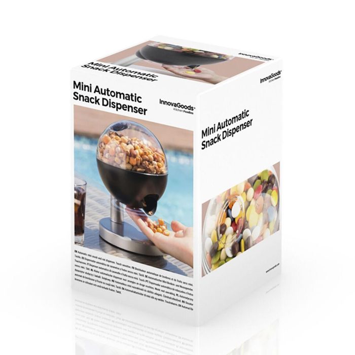 Mini Dispensador Automático de Caramelos y Frutos Secos InnovaGoods 2 Mini Dispensador Automático de Caramelos y Frutos Secos InnovaGoods 2