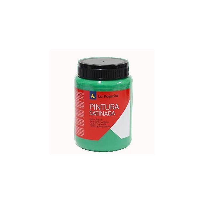 La Pajarita Témpera Escolar Bote De 375 mL Satinada Verde Vivo L-17 La Pajarita Témpera Escolar Bote De 375 mL Satinada Verde Vivo L-17