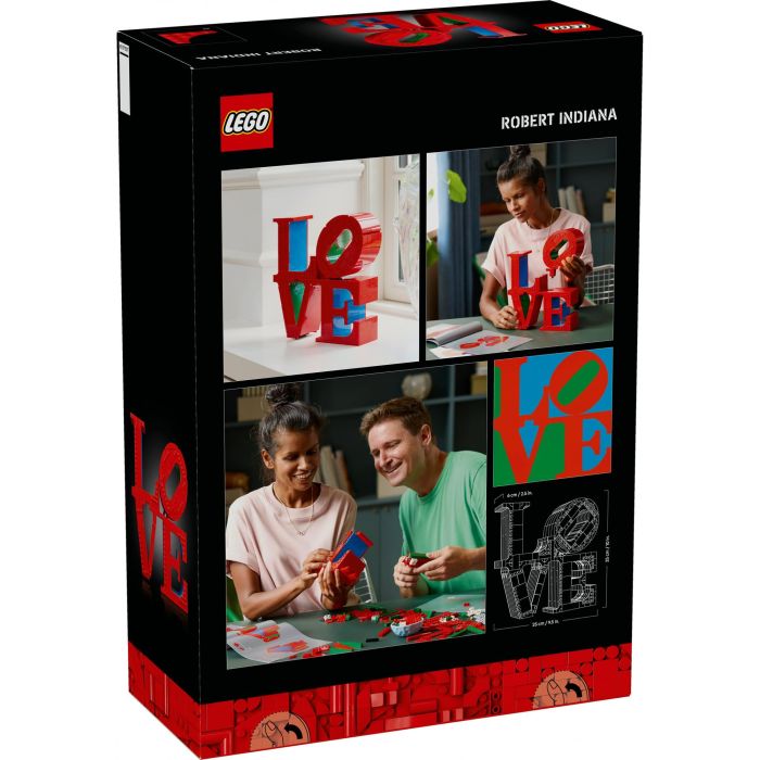LEGO 31214 Art LOVE Set de Construcción para Adultos - Decoración y Regalo para Parejas 12 LEGO 31214 Art LOVE Set de Construcción para Adultos - Decoración y Regalo para Parejas 12