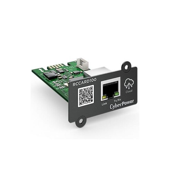 CyberPower RCCARD100 Tarjeta de Gestión Remota RJ45 para UPS - Supervisión y Administración Remota PowerPanel Cloud 2