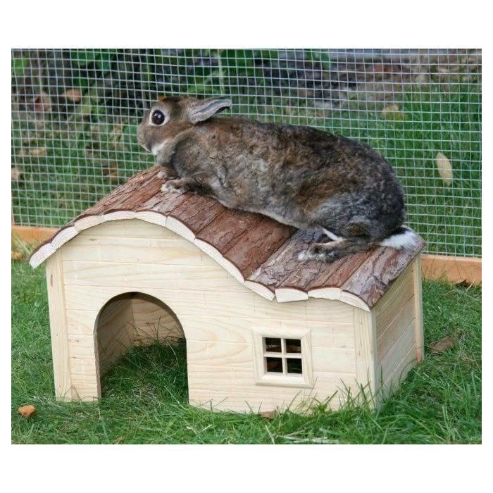 Casa para roedores - KERBL - Naturaleza - Techo curvo - 40 x 25 x 25 cm 2 Casa para roedores - KERBL - Naturaleza - Techo curvo - 40 x 25 x 25 cm 2