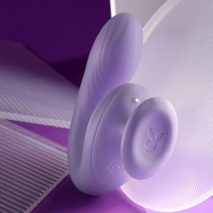 Vibrador Punto G Playboy Playboy Morado 14