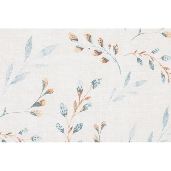 Juego de cama - 1 funda nórdica 220x240 cm + 2 fundas de almohada 60x60 cm - 100% algodón - Menta 5 Juego de cama - 1 funda nórdica 220x240 cm + 2 fundas de almohada 60x60 cm - 100% algodón - Menta 5