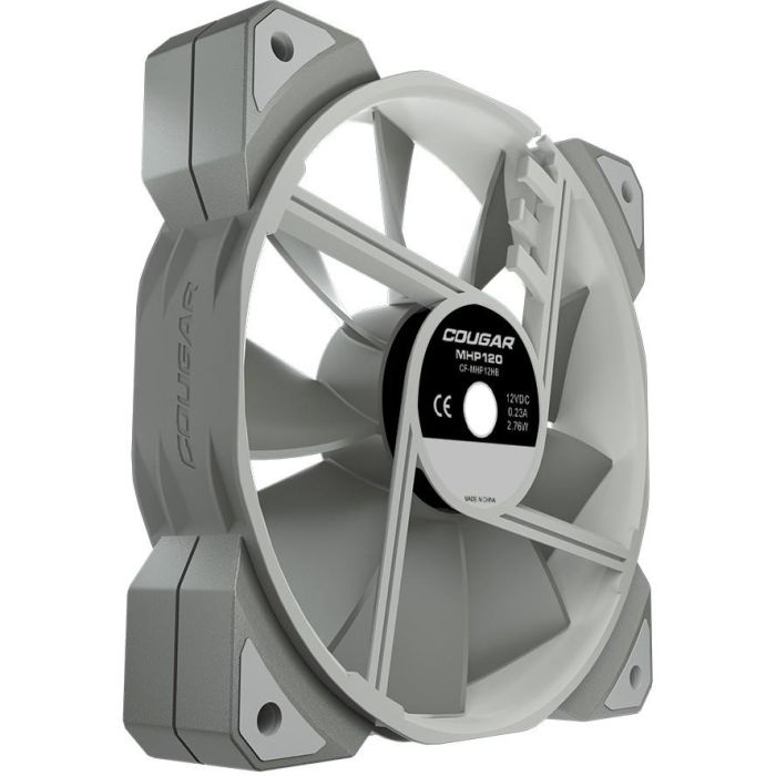 Cougar Ventilador de Caja MHP 120 de 120mm, Color Blanco, Paquete de 3 3