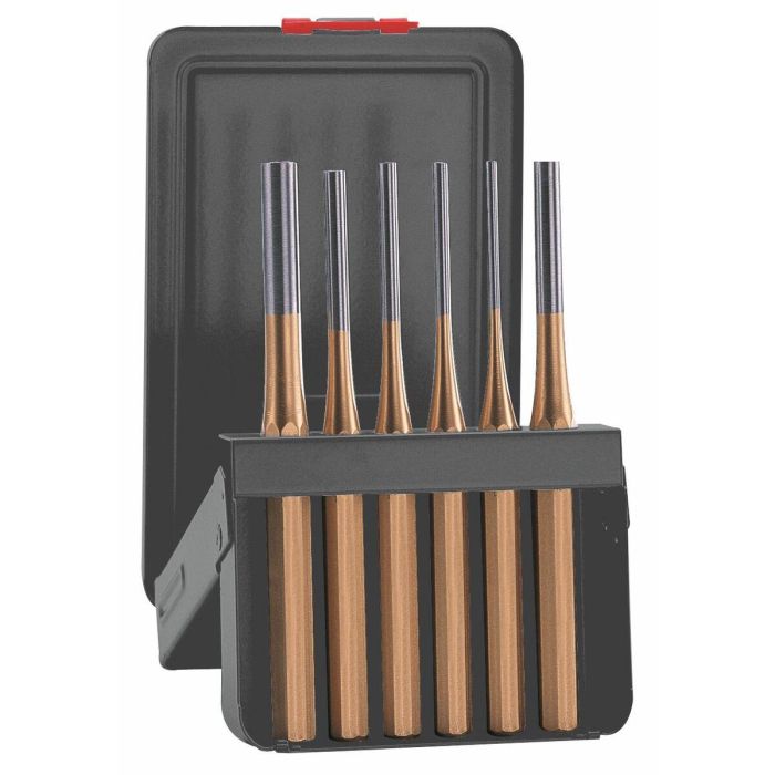 Juego de botadores cilíndricos ATM Dorado 6 Piezas 1 Juego de botadores cilíndricos ATM Dorado 6 Piezas 1