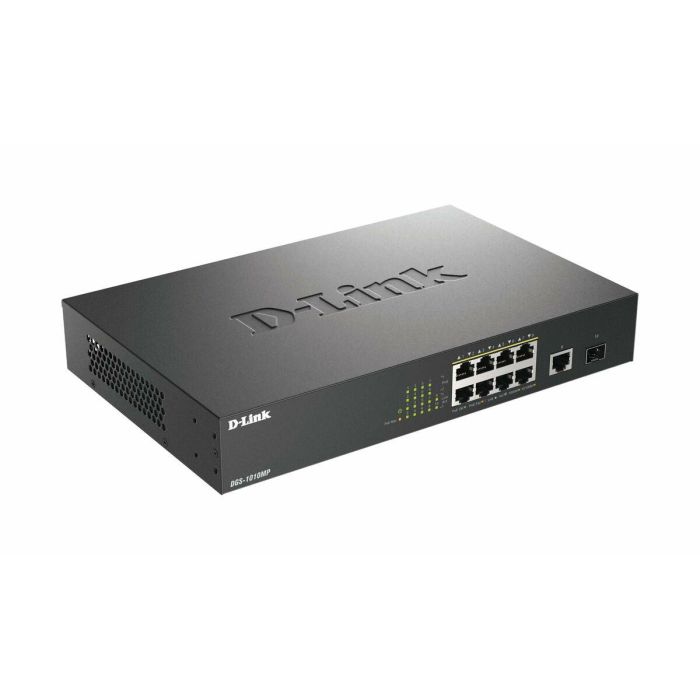 D-Link Switch DGS-1010MP E 10 Puertos Gigabit Ethernet con PoE, No Administrado 7 D-Link Switch DGS-1010MP E 10 Puertos Gigabit Ethernet con PoE, No Administrado 7