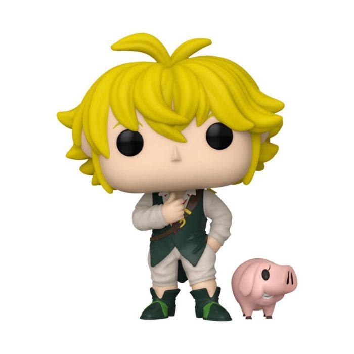 Funko Pop Animación Los 7 Pecados Capitales - Meliodas y Hawks, Figura de Vinilo de 9cm con Caja Original