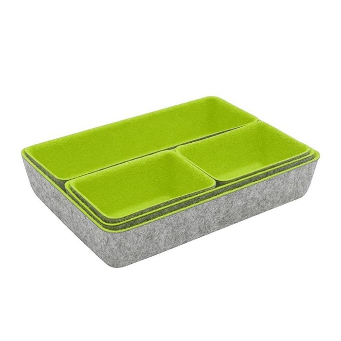 Confortime Set de 5 Organizadores de Fieltro 27.5 x 20 x 5.3 cm (6 Unidades) 8 Confortime Set de 5 Organizadores de Fieltro 27.5 x 20 x 5.3 cm (6 Unidades) 8