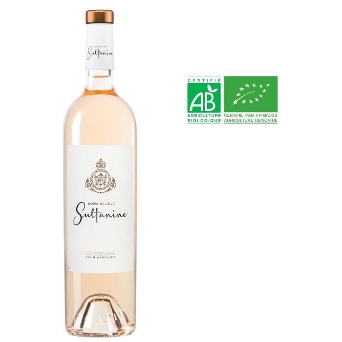 Domaine de la Sultanine 2022 Côtes des Provence - Vin Rosé de Provence - Bio Domaine de la Sultanine 2022 Côtes des Provence - Vin Rosé de Provence - Bio