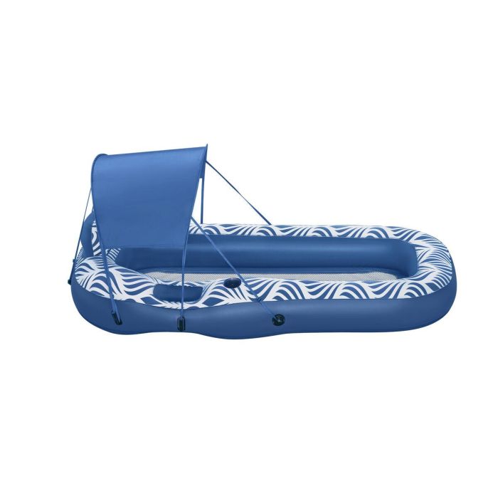 Bestway Colchoneta Hinchable con Parasol Comfort Plush 198x112 cm Playa y Piscina 43732 5