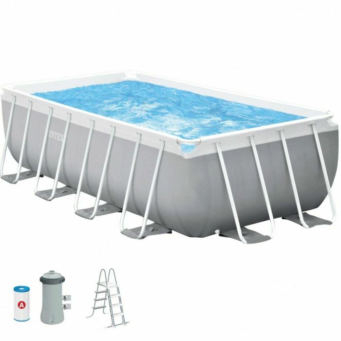 Piscina prism frame 400x200x122cm(c/bomb filtro+es Piscina prism frame 400x200x122cm(c/bomb filtro+es