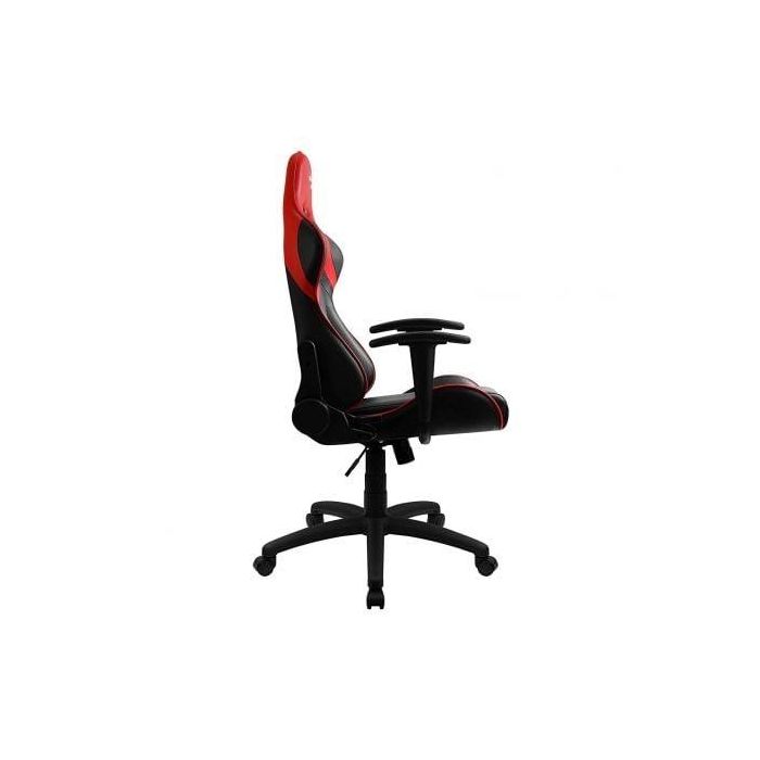 SILLA GAMER AEROCOOL AC100 AIR RED - MARCO DE METAL - RESPALDO AJUSTABLE - TECNOLOGÍA AIR - PISTON GAS CLASE 3 - HASTA 150KG 4