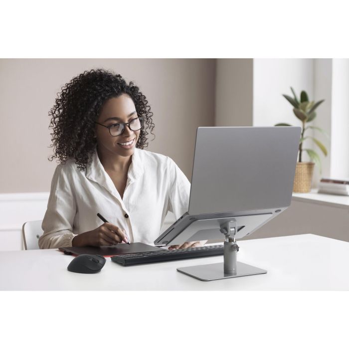 Kensington Soporte Universal de Sobremesa para Portátiles de Aluminio, Ajustable, hasta 16 Pulgadas, Plata 6 Kensington Soporte Universal de Sobremesa para Portátiles de Aluminio, Ajustable, hasta 16 Pulgadas, Plata 6