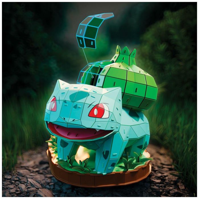 Spinmaster Puzzle 4D - 3D Pokémon Bulbasaur 195 Piezas 24cm A Partir de 12 Años 2