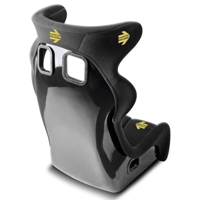 Momo MOMSERDAYTEVOXLL Asiento de Competición Daytona Evo XL FIA 8855-1999, Compatible HANS, 5 Puntos, Fijación Lateral, Negro 6