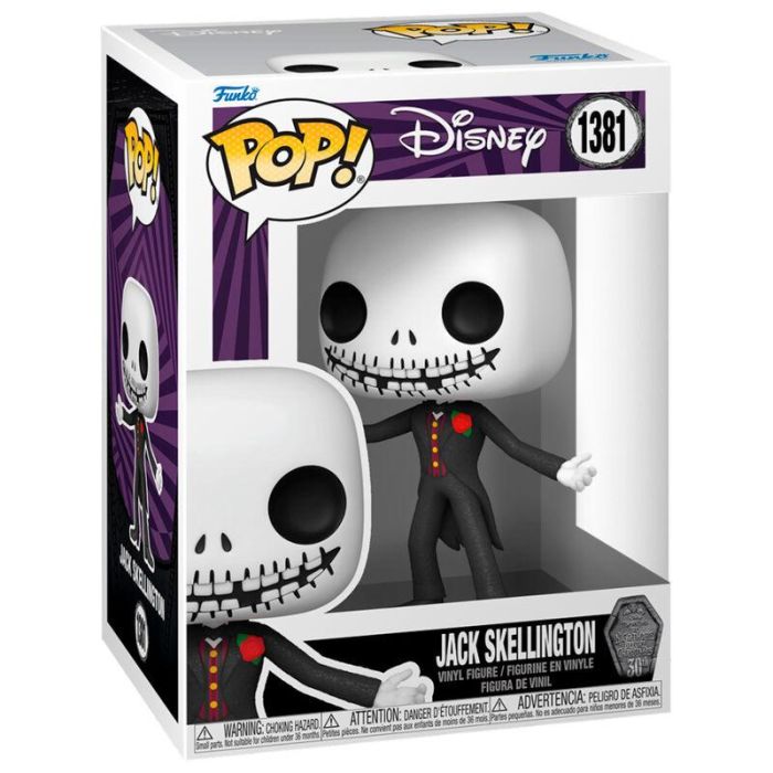 Funko Pop! Disney Pesadilla Antes de Navidad Formal Jack Figura de Vinilo 9cm 1 Funko Pop! Disney Pesadilla Antes de Navidad Formal Jack Figura de Vinilo 9cm 1