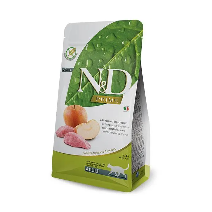 Farmina N&D Cat Prime Jabali - Alimento para Gatos, 5 kg Farmina N&D Cat Prime Jabali - Alimento para Gatos, 5 kg