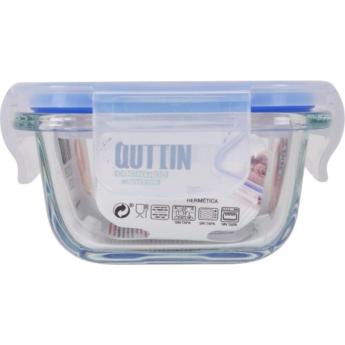 Quttin Prb Fiamb. Rectangular Hermético S/Valv. 12.7 x 9 cm 180 cc 2