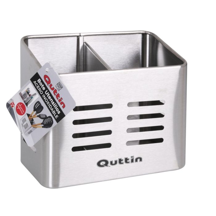 Quttin Bote Utensilios Inox 16 x 9 x 13 cm (12 Unidades) 2