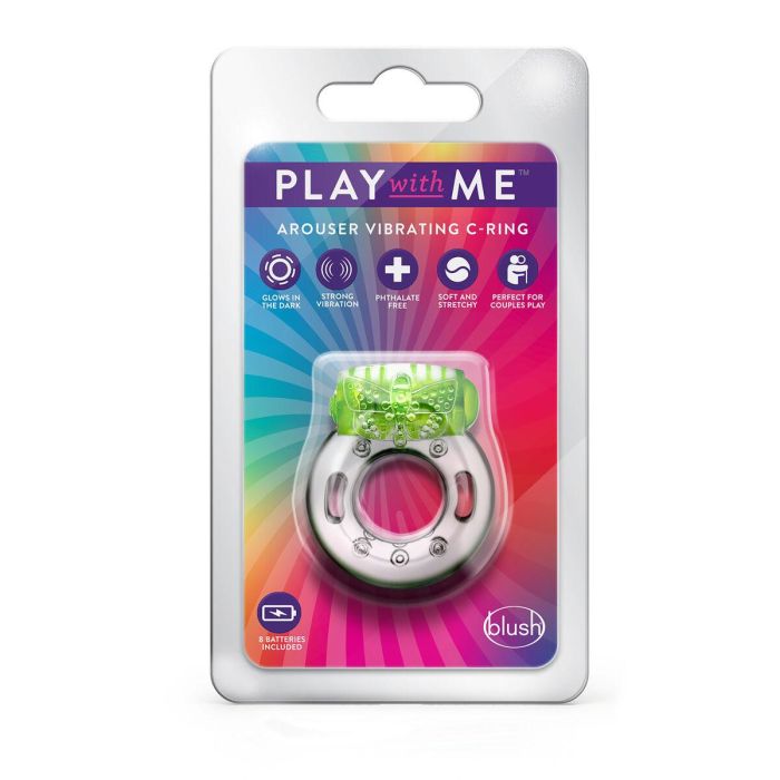 Anillo para el Pene Blush Play with me Verde 1 Anillo para el Pene Blush Play with me Verde 1