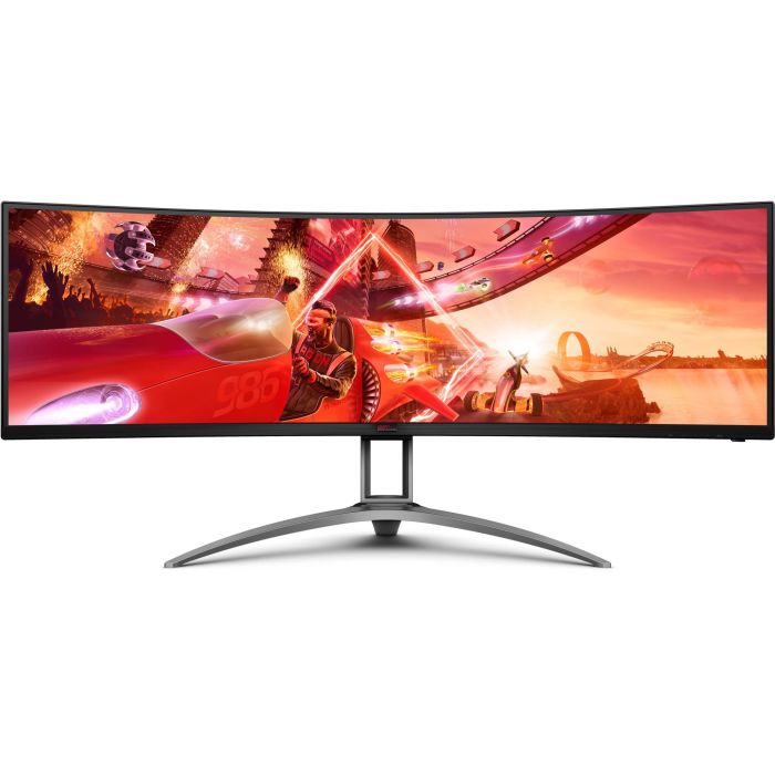 AOC AG493UCX2 Monitor Gaming Curvo Ultrapanorámico 48.8" Dual QHD 165Hz 1ms VA DisplayHDR 400 USB-C KVM 1 AOC AG493UCX2 Monitor Gaming Curvo Ultrapanorámico 48.8" Dual QHD 165Hz 1ms VA DisplayHDR 400 USB-C KVM 1