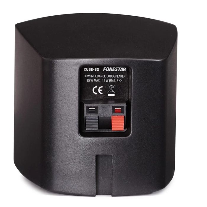 Fonestar Altavoces Cube - Pareja de 25 W Max, 2 1/2", para Megafonía y Sonido Ambiental 1 Fonestar Altavoces Cube - Pareja de 25 W Max, 2 1/2", para Megafonía y Sonido Ambiental 1