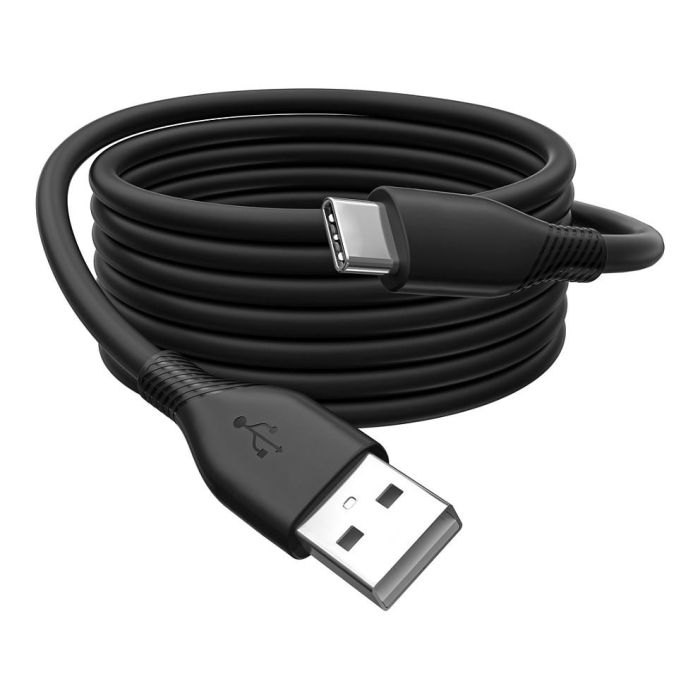 DIGITUS Cable USB 2.0 de Silicona Tipo C a USB A, 0.5m, Negro 5 DIGITUS Cable USB 2.0 de Silicona Tipo C a USB A, 0.5m, Negro 5