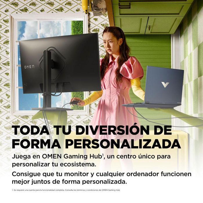 Monitor HP 780K6E9#ABB 31,5" HDR VA Flicker free 165 Hz 48 Monitor HP 780K6E9#ABB 31,5" HDR VA Flicker free 165 Hz 48