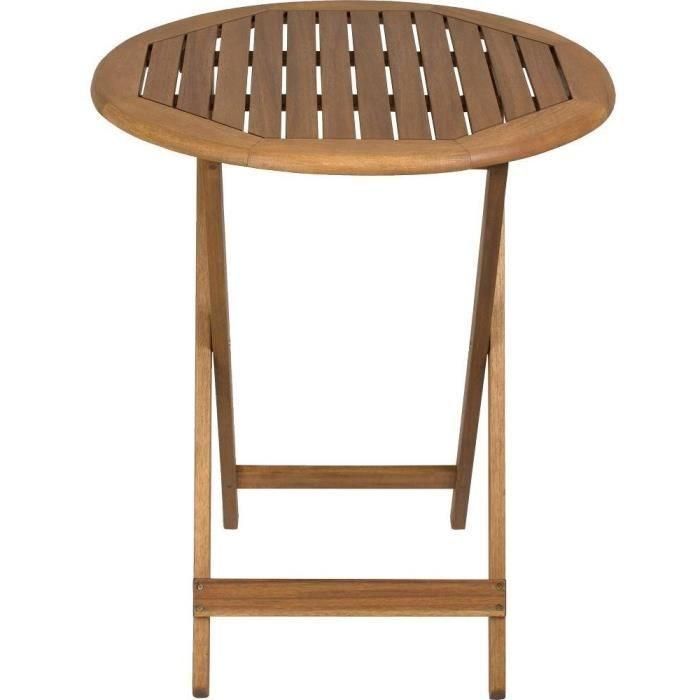 Silla de Jardín Fieldmann Marrón Metal 2