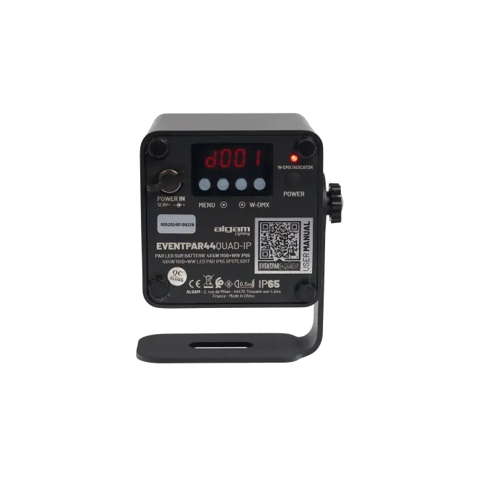 Algamlight Foco Par Led 4X4W Rgb+Ww Ip65 Con Batería Y W-Dmx Event Par 44 Quad Ip Compacto Y Versátil 2 Algamlight Foco Par Led 4X4W Rgb+Ww Ip65 Con Batería Y W-Dmx Event Par 44 Quad Ip Compacto Y Versátil 2