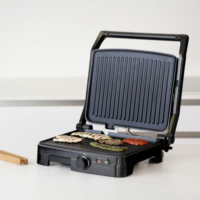Sandwichera Taurus ASTERIA ESSENTIAL INOX Acero 2200 W 5 Sandwichera Taurus ASTERIA ESSENTIAL INOX Acero 2200 W 5