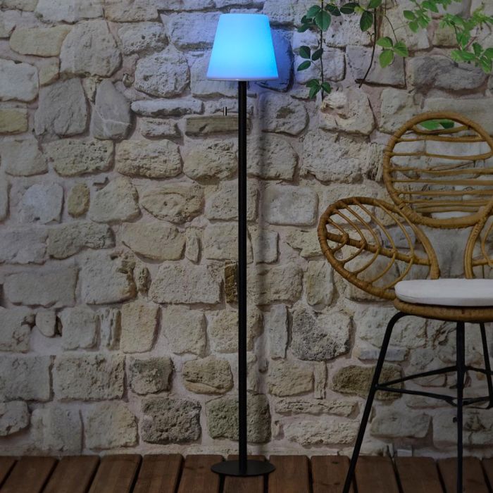 Home Deco Factory Lámpara Pie Recargable LED Colores USB 0 Home Deco Factory Lámpara Pie Recargable LED Colores USB 0