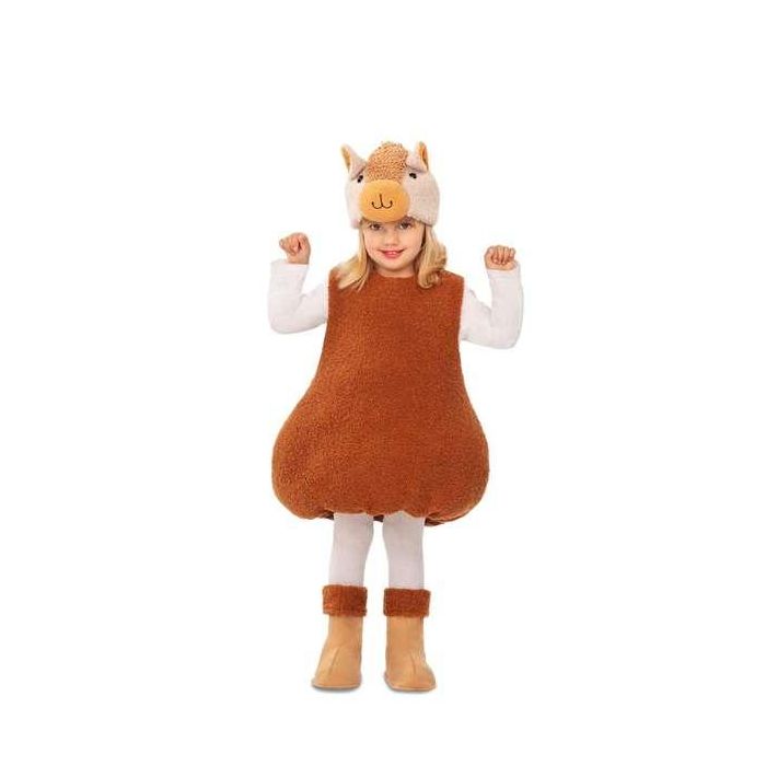 My Other Me Disfraz de Alpaca de Peluche 100% Poliéster para Niños - Talla 4 a 6 años My Other Me Disfraz de Alpaca de Peluche 100% Poliéster para Niños - Talla 4 a 6 años