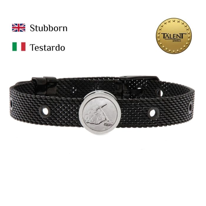 Pulsera Unisex Stubborn Talent Jewels TJA-5-11-03-2-235 Negro 1 Pulsera Unisex Stubborn Talent Jewels TJA-5-11-03-2-235 Negro 1